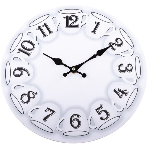 Dakls Lesena stenska ura Dakls Mugs, ⌀ 34 cm Slike