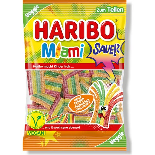 Haribo Miami kisli veganski - 160 g Cene