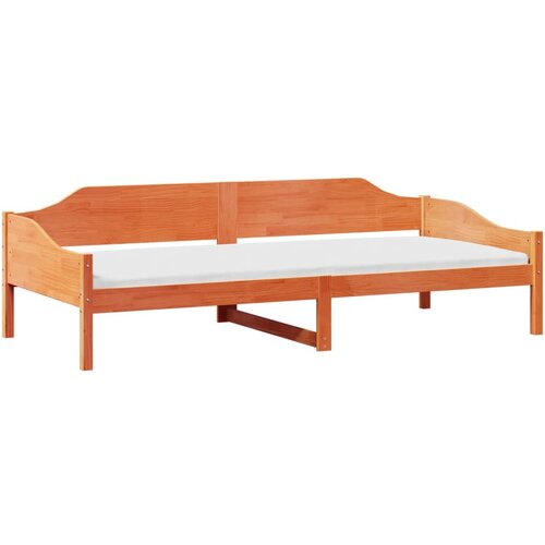 vidaXL Posteljni okvir voščeno rjav 80x200 cm trdna borovina, (21292406) Cene