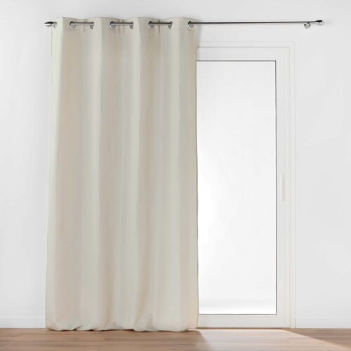 Douceur d intérieur Bež akustična zavesa iz mikrovlaken 135x260 cm Micropolar – Cene
