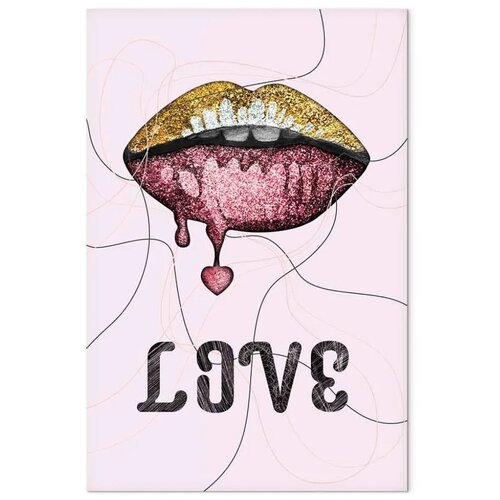  Slika - Liquid Lips (1 Part) Vertical 80x120 Akustična Cene