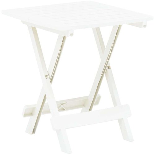  vrtni stol bijeli 45 x 43 x 50 cm plastični Slike