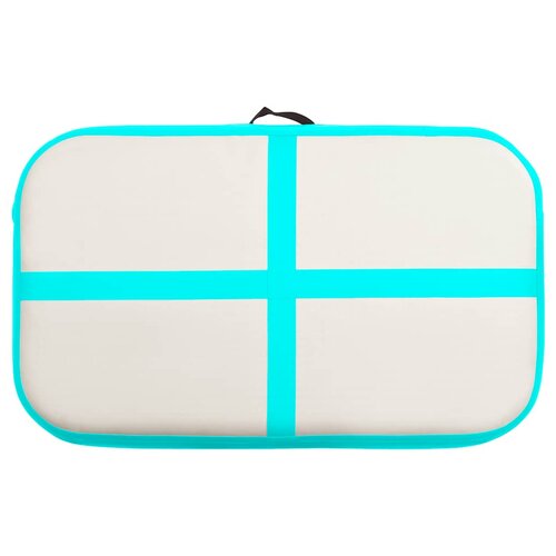  Strunjača na napuhavanje s crpkom 60 x 100 x 20 cm PVC zelena Slike