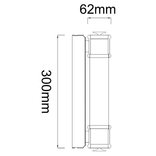 Open Design OR85266 - LED osvetljenje za ogledalo OMI LED/7W/230V 30 cm IP44 mesing Slike