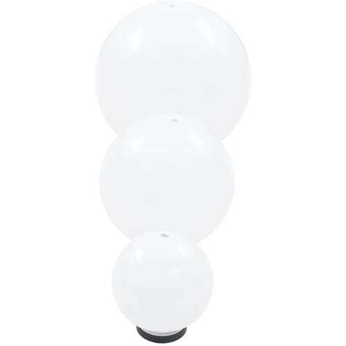 VidaXL LED okrogle svetilke 6 kosov krogle 20/30/40 cm PMMA Slike