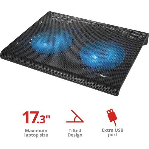 Trust Azul stalak za laptop sa dva rashladna ventilatora,17.3" Cijene