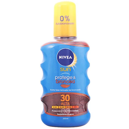 Nivea Zaščita pred soncem Sonnenöl Schützt Bräunt - SPF30 Nivea Zaščita pred soncem Sonnenöl Schützt Bräunt - SPF30