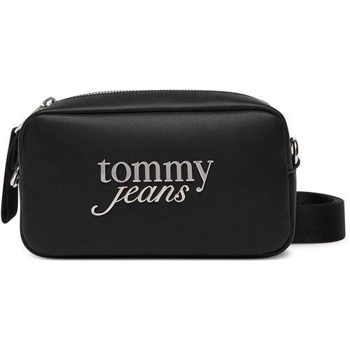 Tommy Jeans Torba preko ramena crna / srebro Cene