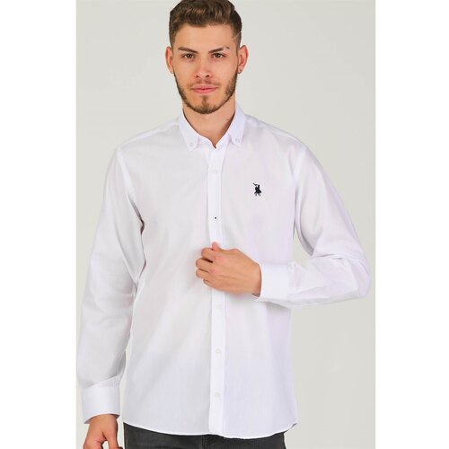 Dewberry G725 MEN&amp;#039;S SHIRT-SNOW WHITE Slike