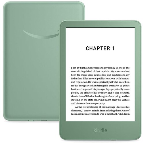 Amazon Kindle 2024 Special Offers 6", 16GB, WiFi, 300dpi, zelen E-bralnik, (21658597) Cene