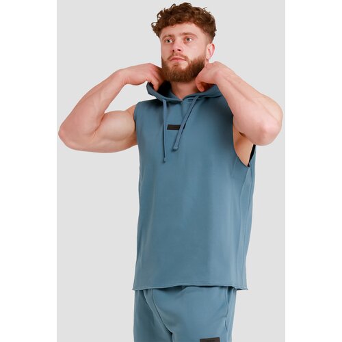 GymBeam mu&amp;scaron;ka majica bez rukava unity blue Slike
