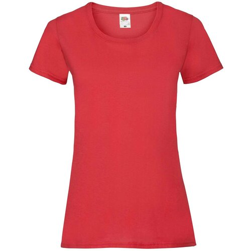 Fruit Of The Loom Valueweight Red T-shirt Slike