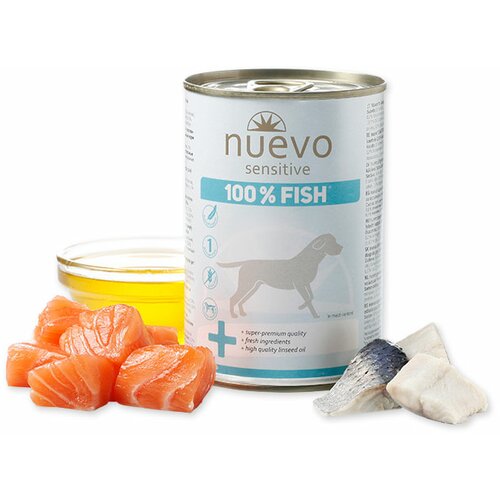Nuevo vlažna hrana za pse sensitive monoprotein fish 400 g Slike