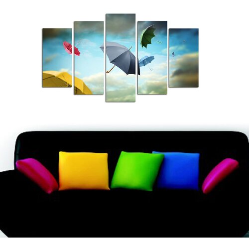 Wallity Set Slika 5M-36, 5 Delova Cene