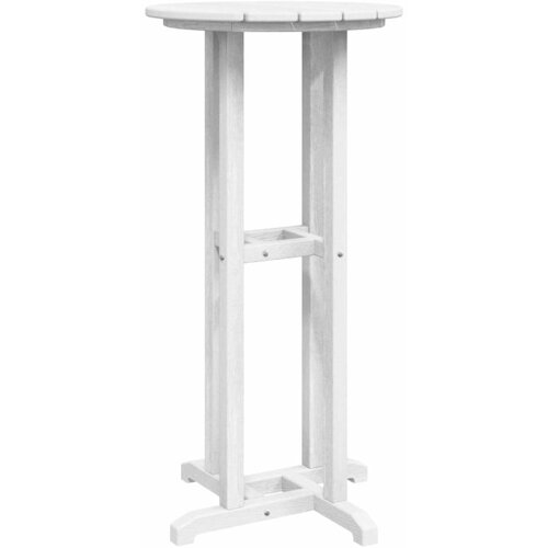  Stol za bar Bijelo 55 x 55 x 107 cm Polietilen Slike