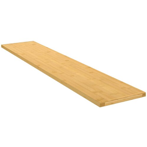  Zidna polica 100 x 20 x 1,5 cm od bambusa Slike