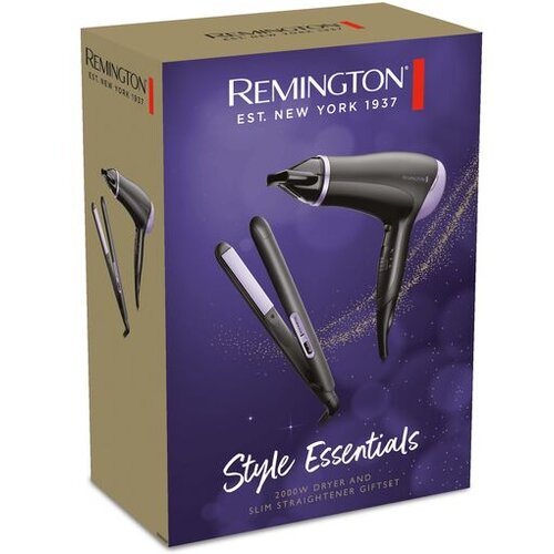 Remington set Fen+presa D3016GP D3016GP Style Essentials Cene