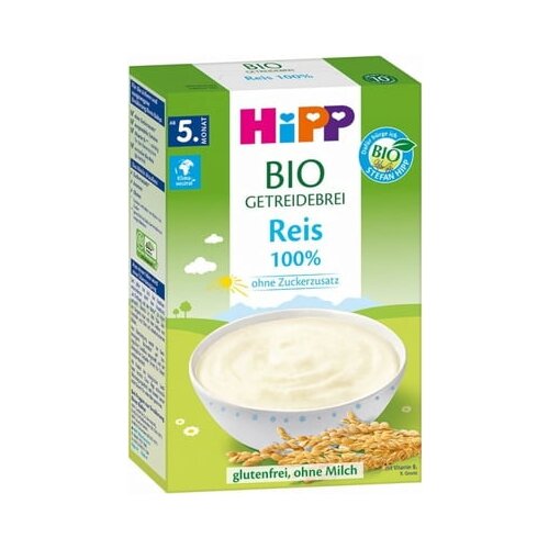 Hipp Bio dopolnilna hrana, žitna riževa ka&amp;scaron;a Slike