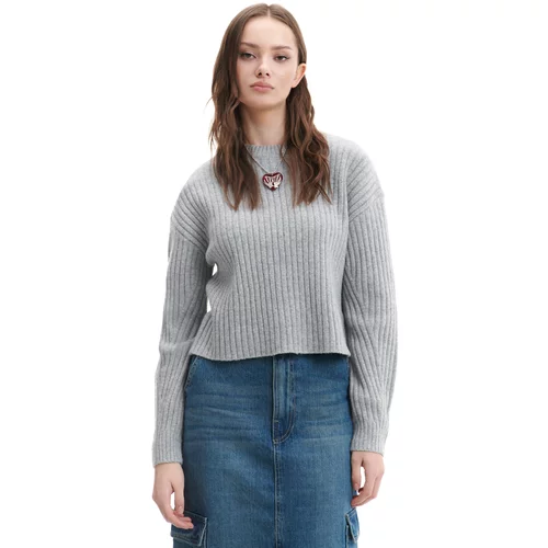 Cropp ženski džemper - Svijetlo siva 3463W-09M