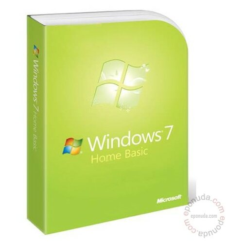 Microsoft Windows 7 Home Basic 64-bit English OEM F2C-00615 operativni sistem Slike