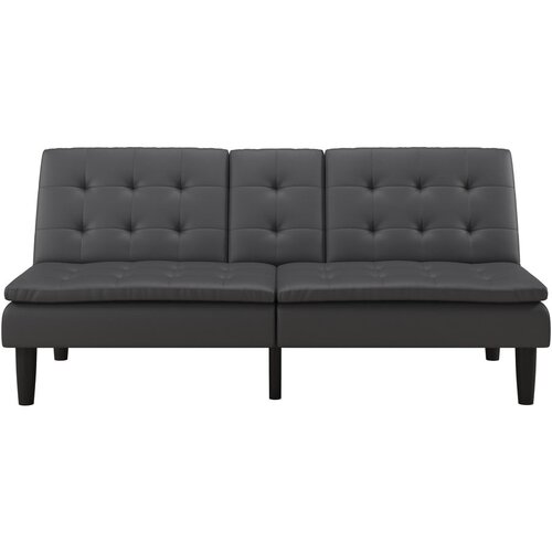 Støraa Siva sklopiva sofa od imitacije kože 191 cm Maine – Cijene