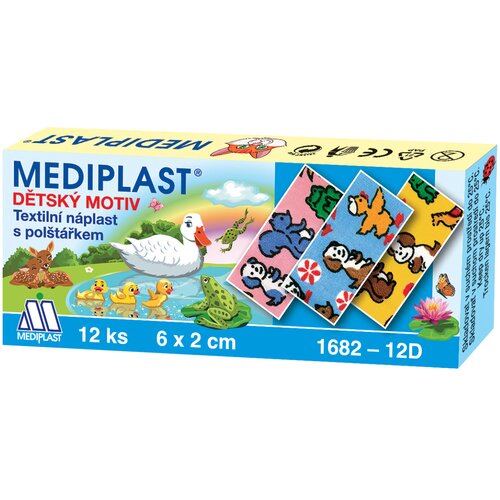 Mediplast Dječji flaster &amp;ndash; 12 komada Slike