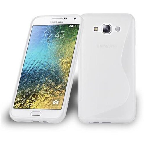 Cadorabo Case, združljiv s Samsungom v pol prozorni - za&amp;scaron;čitni pokrov iz fleksibilnega silikona TPU, (20587753) Slike