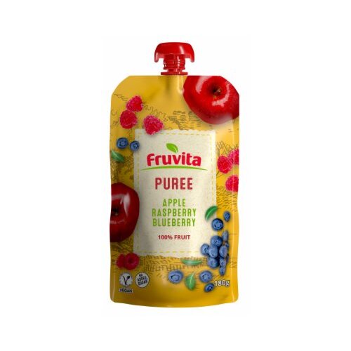 Fruvita VOĆNI PIRE JABUKA MALINA BOROVNICA 180G Cene