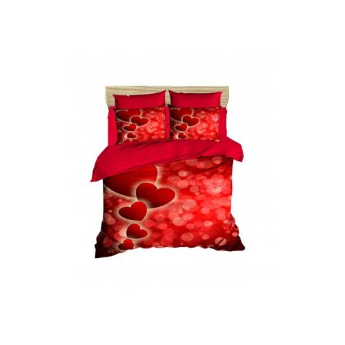 Lessentiel Maison set posteljine 182, 160x220cm, crvena Cene