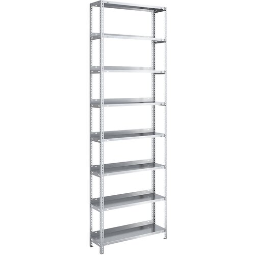 hofe Privijačen regal za dokumentacijo, pocinkan, višina regala 2550 mm, osnovni regal, širina x globina 750 x 300 mm Cene