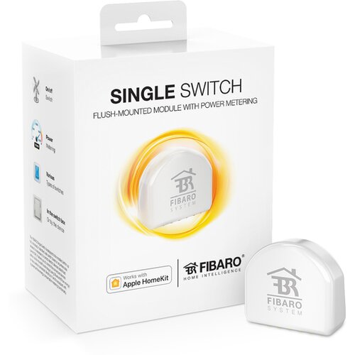 Fibaro HomeKit enojno preklopno stikalo Slike