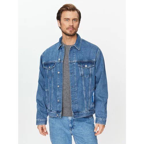 KARL LAGERFELD JEANS Jeans jakna 235D1450 Modra Regular Fit