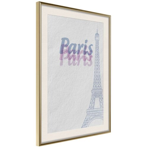  Poster - Pastel Paris 30x45 Slike