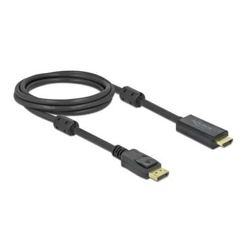 Delock DisplayPort - HDMI kabel 2m 4K 60Hz