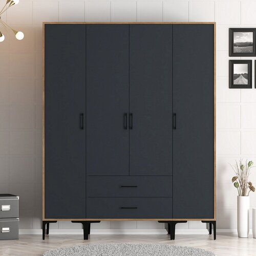 Hanah home Ormar Kumsal STS 160x47.5x201cm Orah Cene