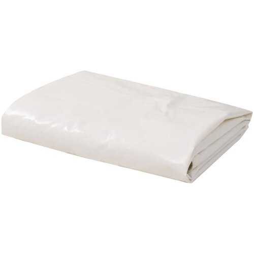 VidaXL Ponjava 650 g/m&amp;sup2; 1,5x10 m bela Slike