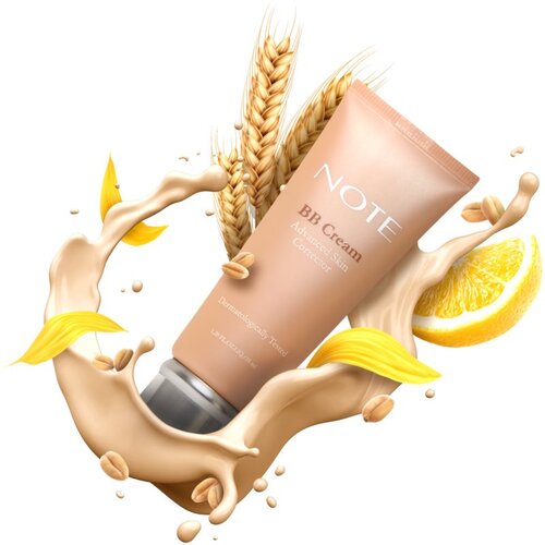 Note Cosmetique BB Cream BB krema z vlažilnim učinkom 501 30 ml Slike