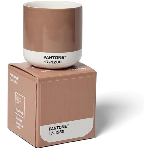 Pantone Svetlo rjava keramična skodelica 175 ml Cortado Mocha Mousse 17-1230 &amp;ndash; Slike