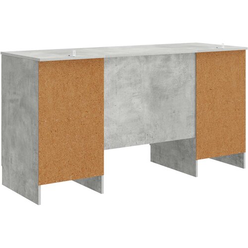  Stol Betonska siva 142,5 x 50 x 75 cm Konstruirano drvo Slike
