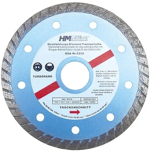 Hm Mullner Dijamantska rezna ploča TURBO 115mm Cene