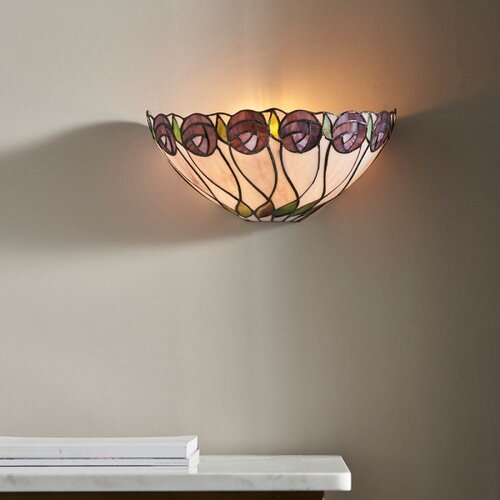 Endon 64178 - zidna svetiljka Tiffany HUTCHINSON 1xE14/40W/230V Slike