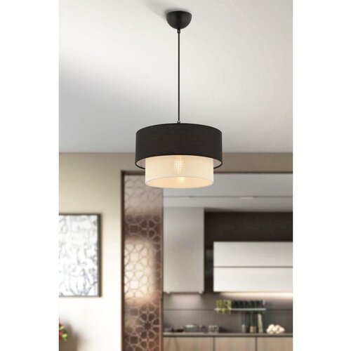 Opviq echo - white, black whiteblack chandelier Cene