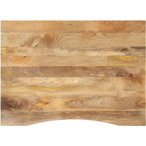 vidaXL Mizna plošča ukrivljena 110x80x2,5 cm trden mangov les Cene