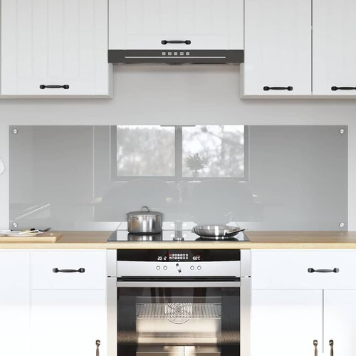  Kuhinjski zid 2 pcs Svijetlo siva 80 x 50 cm Cijene