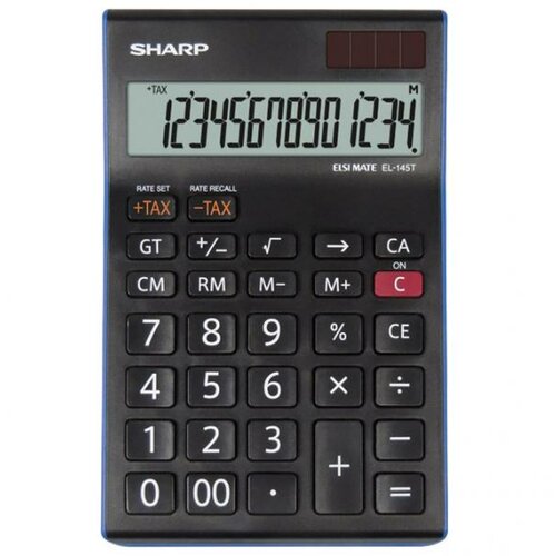 Sharp kalkulator sa 14 mesta EL-145T-BL Slike