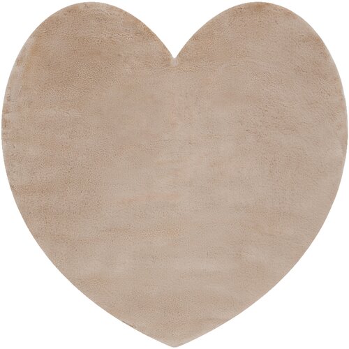 RugsX Preproge Sodobna pralna preproga SHAPE 3105 Srce shaggy 80x80 cm Bež Cene