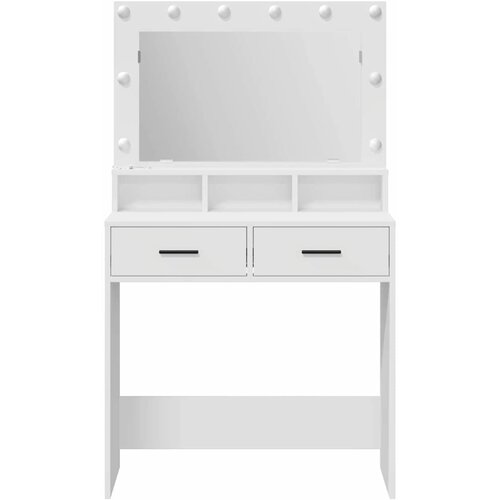  Toaletni stol Bijelo 79 x 41 x 135 cm Konstruirano drvo Slike