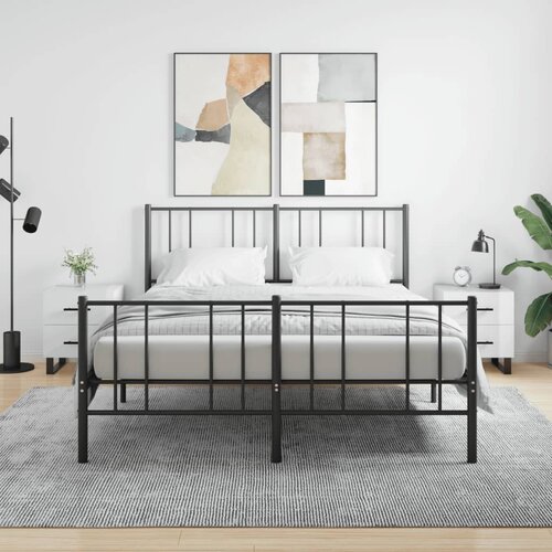 VidaXL Nočna omarica 2 kosa visok sijaj bela 40x35x47,5 cm inžen. les Slike