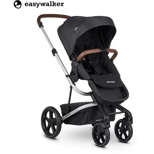 Easywalker otroški voziček premium harvey 3 jet black all black