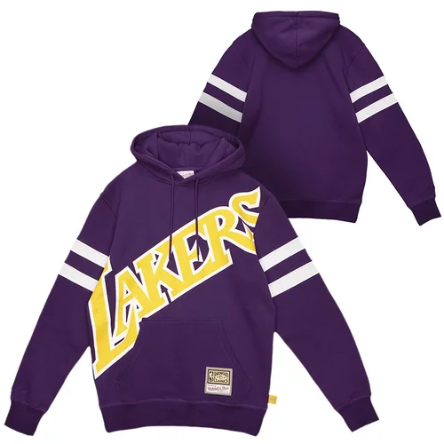 Mitchell And Ness Los Angeles Lakers Mitchell & Ness Big Face 2.0 Substantial pulover sa kapuljačom
